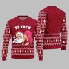 2025 Christmas Naughty Santa 12 Inch Surprise Ugly Christmas Sweater 5