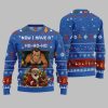 2025 Christmas Now I Have A Machine Gun Ho Ho Ho Ugly Christmas Sweater 3
