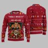 2025 Christmas Now I Have A Machine Gun Ho Ho Ho Ugly Christmas Sweater 4