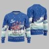 2025 Christmas Oh Flock Flamingo Ugly Christmas Sweater 3