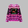 2025 Christmas Orange Pony Ketamine Ugly Christmas Sweater 1