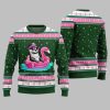 2025 Christmas Otter Flamingo Ugly Xmas Sweater 4