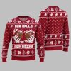 2025 Christmas Our Balls Are Bigger Football Ugly Christmas Sweater 5