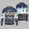 2025 Christmas Pickleball With My Gromies Ugly Christmas Sweater 1