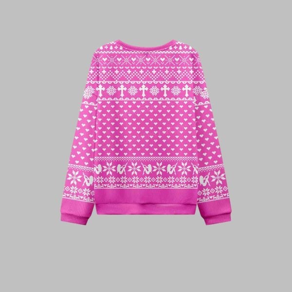 2025 Christmas Pink Cxxt Cunt Ugly Christmas Sweater 2