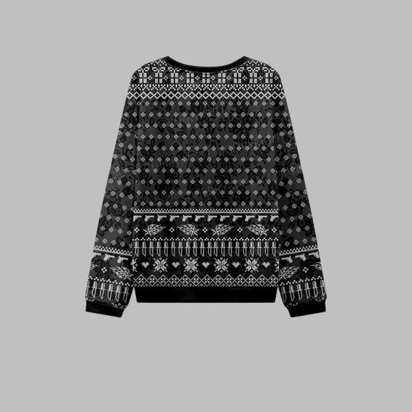 2025 Christmas Punk Faggot Pride Ugly Christmas Sweater 2