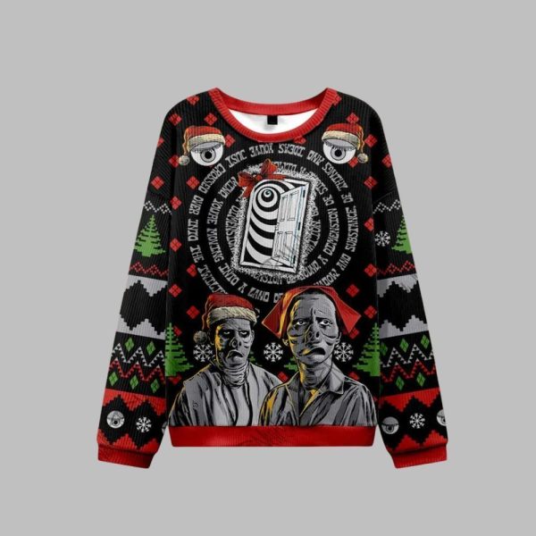 2025 Christmas Question the Unknown Ugly Christmas Sweater 1