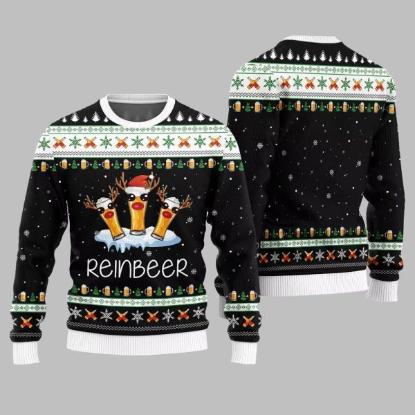 2025 Christmas Reinbeer Ugly Christmas Sweater 2