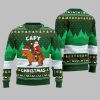 2025 Christmas Santa Capy Ugly Christmas Sweater 3