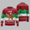2025 Christmas Santa Capy Ugly Christmas Sweater 5