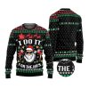 2025 Christmas Santa Claus I Do It For The Hos Ugly Christmas Sweater 1 2