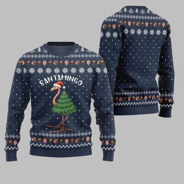 2025 Christmas Santamingo Ugly Christmas Sweater 2