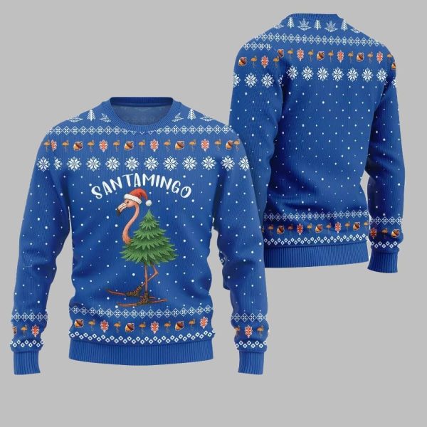 2025 Christmas Santamingo Ugly Christmas Sweater 4