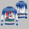 2025 Christmas Santas On Strike Bowling League Ugly Christmas Sweater 3
