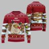 2025 Christmas Seriously Naughty Duck On The Farm Ugly Christmas Sweater 4