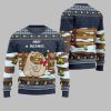 2025 Christmas Seriously Naughty Duck On The Farm Ugly Christmas Sweater 5
