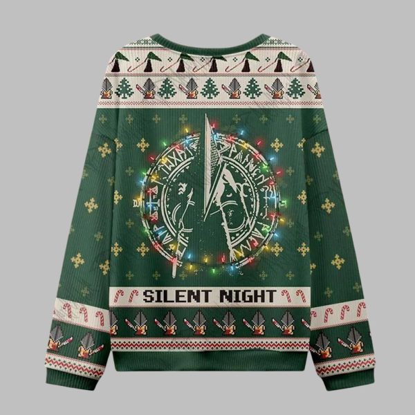 2025 Christmas Silent Night Ugly Christmas Sweater 2