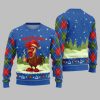 2025 Christmas Sleepy Rooster Christmasomnia Ugly Christmas Sweater 1