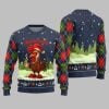 2025 Christmas Sleepy Rooster Christmasomnia Ugly Christmas Sweater 3