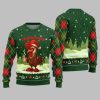 2025 Christmas Sleepy Rooster Christmasomnia Ugly Christmas Sweater 4
