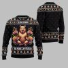 2025 Christmas Slow Down Be More Capybara Ugly Christmas Sweater 2