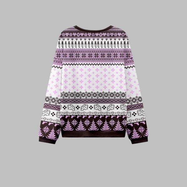 2025 Christmas Smoking Rats Ugly Christmas Sweater 2