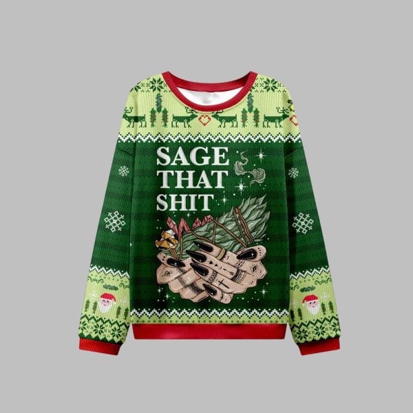 2025 Christmas Smudge That Shits Ugly Christmas Sweater 1
