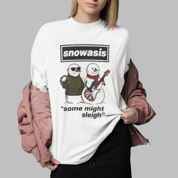 2025 Christmas Snowasis Some Might Sleigh Sweashirt 0 2