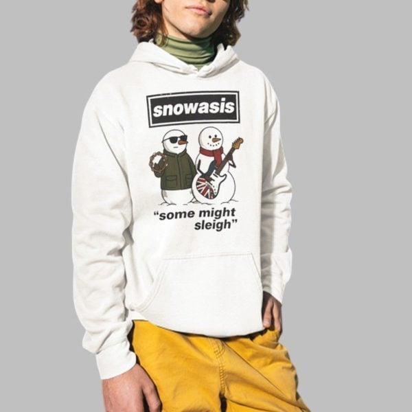 2025 Christmas Snowasis Some Might Sleigh Sweashirt 2 1