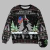 2025 Christmas Squatching Through The Snow American Bigfoot Ugly Christmas Sweater 1 1