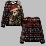 2025 Christmas Struggle Until the End Ugly Christmas Sweater