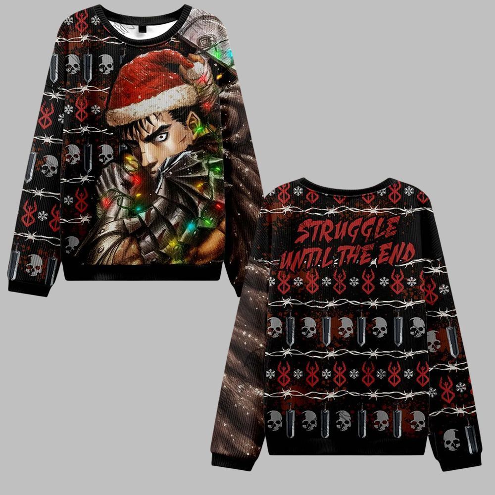 2025 Christmas Struggle Until the End Ugly Christmas Sweater 0 2025 Christmas Struggle Until the End Ugly Christmas Sweater 0
