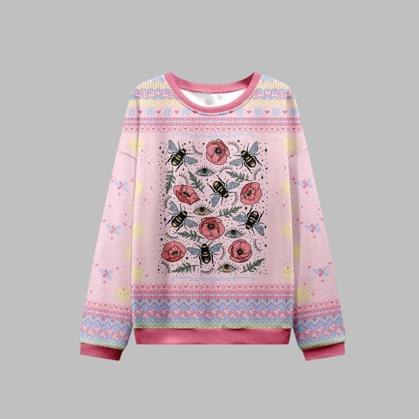 2025 Christmas The Bees Knees Ugly Christmas Sweater 1