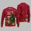 2025 Christmas Wallaby Merry Christmas Ugly Christmas Sweater 3