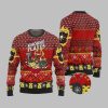 2025 Christmas Warhammer Chaos Khorne Flakes Iconic Ugly Christmas Sweater 1 1