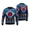 2025 Christmas Warhammer Crimson Fists Iconic Ugly Christmas Sweater 1 2