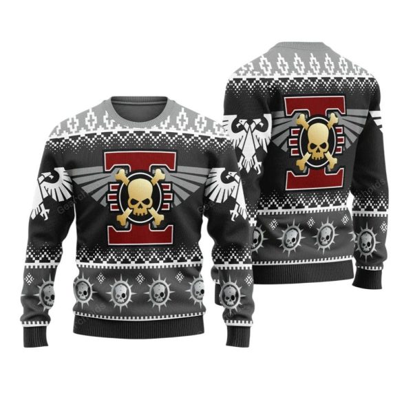 2025 Christmas Warhammer Deathwatch Iconic Ugly Christmas Sweater 1 2