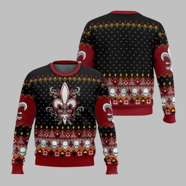 2025 Christmas Warhammer Eight Sisters Slaying Iconic Ugly Christmas Sweater 1 1