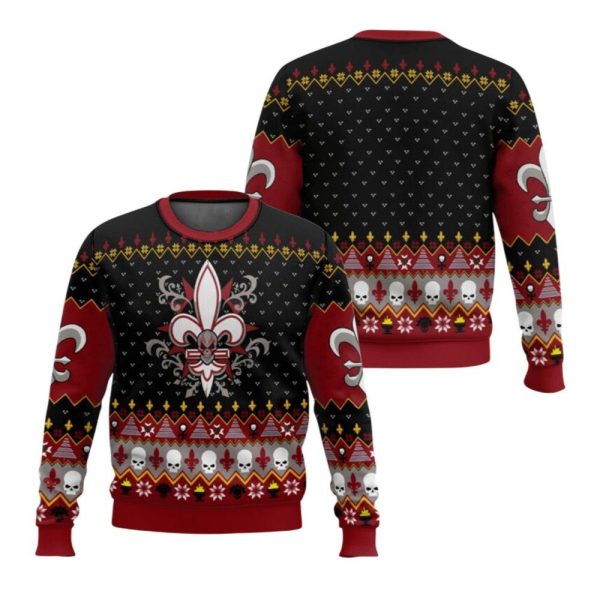 2025 Christmas Warhammer Eight Sisters Slaying Iconic Ugly Christmas Sweater 1 2