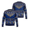 2025 Christmas Warhammer Icy Imperium Knitted Iconic Ugly Christmas Sweater 1 2