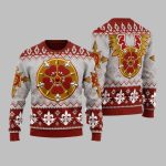2025 Christmas Warhammer Sisters Of Battle Iconic Ugly Christmas Sweater