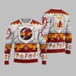 2025 Christmas Warhammer White Scars Iconic Ugly Sweater