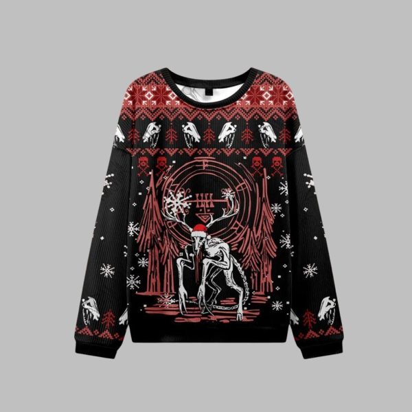 2025 Christmas Wendigo Ugly Christmas Sweater 1