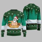 2025 Christmas Wine-derful Santa Ugly Christmas Sweater