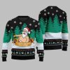 2025 Christmas Wine derful Santa Ugly Christmas Sweater 2