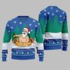 2025 Christmas Wine derful Santa Ugly Christmas Sweater 3