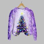 2025 Christmas Women Tree Casual Christmas Sweatshirt