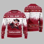 2025 Christmas Yee Haw Santas Here Ugly Christmas Sweater