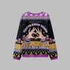 2025 Christmas Youre Never Alone If You Have Demons Ugly Christmas Sweater 1
