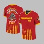 2025 Commanders x US Marine Corps 250th Year Anniversary Football Jersey